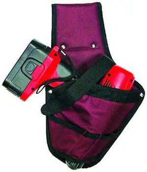 Tuff Stuff, 59214, Hook-and-Loop fastener Strap Cordless Drill Holster, Quick Release Hook-and-Loop fastener Holds Drill Securely In Place
