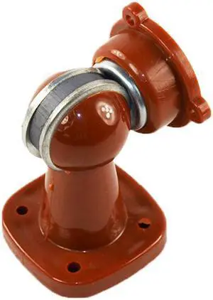 Ultra Hardware 35900 Magnetic Door Holder Dark Brown Rugged ABS Construction