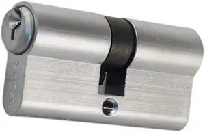 Marks USA 2622/26D Euro Profile Double Cylinder Satin Chrome US26D With Interior Turn Knob