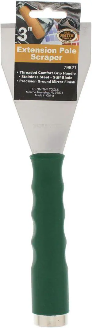 H. B. Smith 79821 3" Bent Blade Heavy Duty Extendable Scraper