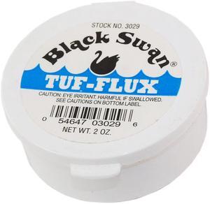 Black Swan, 3029, 2 OZ Tuf-Flux Soldering Paste, For Use On All Metals Except Aluminum