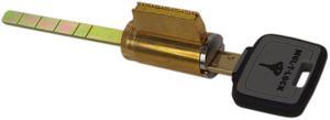 Mul-t-lock Cylinder For Schlage / Arrow D, E, F Single Cylinder Deadbolt, Satin Chrome 26D, HIGH SECURITY, MT5 + KEYWAY