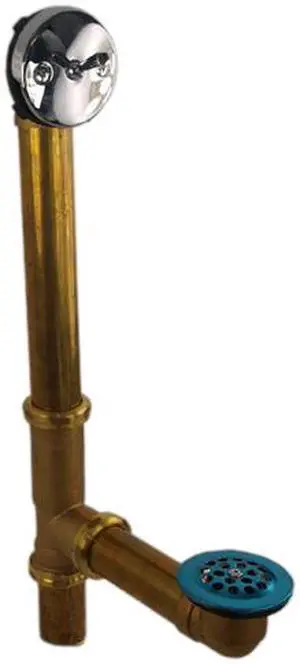 Wal Rich 1404010 20 Gauge Brass Trip Lever Bath Waste Assembly