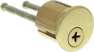 GOTHAM (Like Wilson 6180 Top Security) 18 Pins For Extra Security Rim/Mortise 1-1/8" Lock Cylinder Combo (Interchangeable), HIGH SECURITY, 3 Dimensional Cross Section Keyway