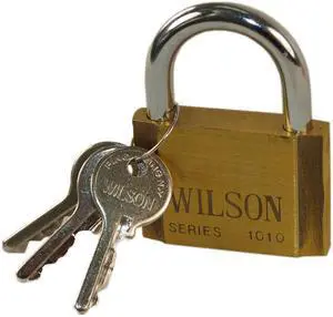 WILSON Series 1010 2" 50mm Solid Brass Body Padlock