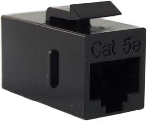 Quest, NKJ-5002, Black, CAT5E, RJ45 Inline Coupler Keystone Type