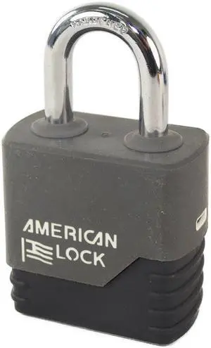 Padlock, KA, 1-1/8 In H, 5 Pin, Steel