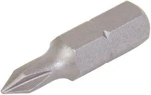 Tuff Stuff PH0100 1" Long Phillips Insert Bit Tip #0