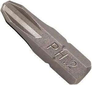 Tuff Stuff PH2100 1" Long Phillips Insert Bit Tip #2