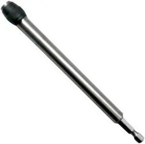 Tuff Stuff BHQR600 6" Long Insert Bit Quick Release Bit Holder