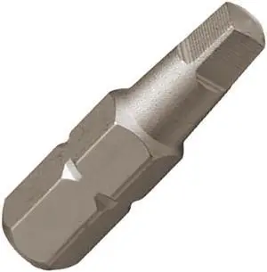 Tuff Stuff RS1100 1" Long Robertson Insert Bit Tip #1