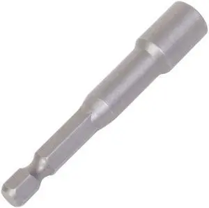 Tuff Stuff NS416250 1/4" Diameter Magnetic Hex Head Nutsetter Insert Bit 2-1/2" Long