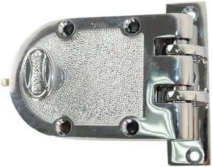 Progressive, 1776/26, Grade 1 Jimmy Proof Deadlock Deadbolt Single Cylinder Lock Set, Polished Chrome (US26)