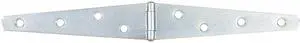 Tuff Stuff 86365 Zinc Plated 5" Standard Duty Strap Hinges With Screws (1 Pair)
