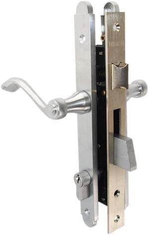 Marks Thinline Slim Line, 2750C/26D, Satin Chrome, Right Hand Mortise Lever Entry, Lockset, Lock Set, Double Cylinder