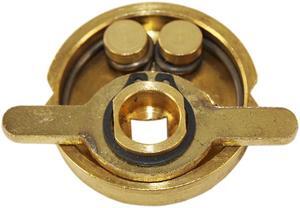 Ilco 705-04-11 Mortise Lock Thumb Turn Knob Disc Long Throw