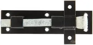 Tuff Stuff 19085 5" Heavy Duty Black Square Spring Bolt