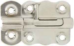 Tuff Stuff 19053DC Dull Chrome 3" Extra Heavy Duty Barrel Bolt