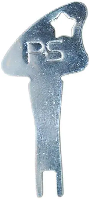 Pass & Seymour, 500K, 1 Piece Locking Light Switch Key, For Heavy Duty Locking Switch "I" Series