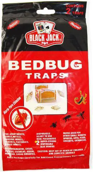 Black Jack 00651 Bedbug Traps (2 Per Pack)