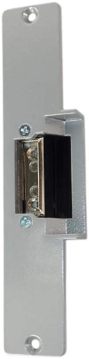 Trine 2002 Aluminum Electric Door Strike 7-15/16” x 1-7/16 With Adjustable Latch And 16 - 24 Volt AC/DC