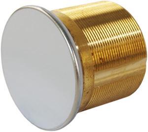 Ilco 7180DC-26D Satin Chrome US26D Solid Brass Replacement 1-1/8" Dummy Mortise Cylinder Lock