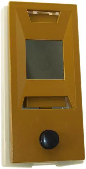 AF Florence - Auth Chimes, 689106, Gold Lacquer, Door Viewer And Non Electric Chime Combination, Chime Door Viewer