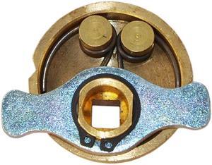Ilco 704-04-11 Mortise Lock Thumb Turn Knob Disc Standard Throw