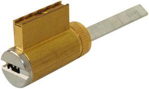 Super Lock (Like Mul-t-lock KIKSH, KIKARM, KIDSH), KIK Key In Knob & Deadbolt Cylinder Plug Schlage & Arrow Type, Satin Chrome US26D, For Knob & Lever Replacement, HIGH SECURITY, 006 KEYWAY