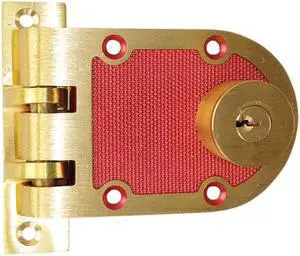 Maxtech (Segal Like) Solid Bronze Jimmy Proof Deadlock Double Cylinder Lock Set, Commercial Grade Locksmith Quality, Bronze (US10)