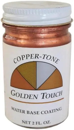 Sheffield Bronze Paint 1755 Copper-Tone 2oz Golden Touch Water Base Coating