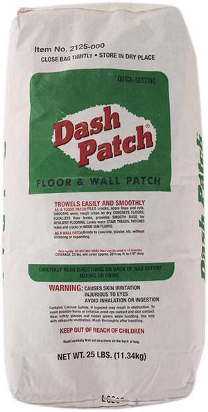 Por-Rok, 2125-000, 25 LB, Dash Patch Floor Leveler & Wall Patch, Ideal With Joint Compound To Set Fast