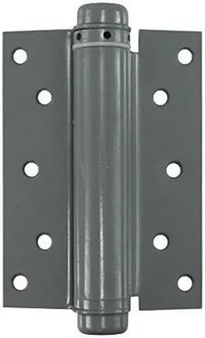 S Parker 2029TH6 Ultra 96739 Prime Coated 6" x 6" Full Mortise Single Action Spring Hinges With Machine And Wood Screws (1 Pair)