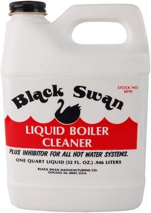 Black Swan 6010 Liquid Boiler Cleaner Plus Inhibitor NON Petroleum For All Hot Water Systems Quart 32 Fl Oz