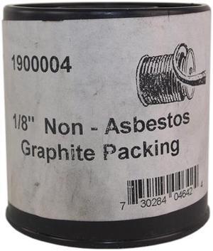 Wal-Rich 1900004 1/8" Inches x 12' Feet Foot Graphite Valve Stem Packing Spool