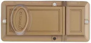 Guard Security, 505, Surface Mounted, Rim Deadlock, 1" Bolt, Bronze Finish
