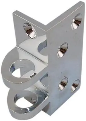 Progressive, 1776AS/26, Polished Chrome (US26), Like Segal, Angle Strike Only Replacement For Any Solid Jimmy Proof Lock
