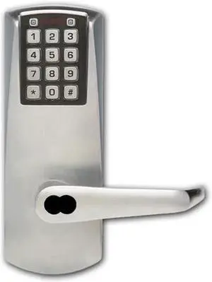 Simplex E2031BLL-626 Satin Chrome US26D Grade 1 E-Plex Cylindrical Lock With 1/2" Throw And 2-3/4" Backset For Best SFIC Key Override (Core Sold Separately)