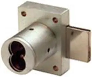 Olympus 721DR-26D (Like Best 3L) Satin Chrome US26D Cabinet Deadbolt Door Lock For Best compatible 6 or 7 Pin SFIC Cores (Core Sold Seperately)