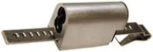 Olympus 729R-26D (Like Best S3) Satin Chrome US26D Grade 1 Sliding Door / Showcase Ratchet Lock For Best compatible 6 or 7 Pin SFIC Cores (Core Sold Seperately)