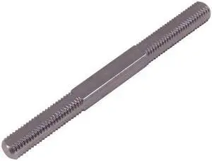 Tuff Stuff 4424 Straight Steel Spindle 9/32" Square x 4" Long 20 TPI