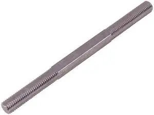 Tuff Stuff 4425 Straight Steel Spindle 9/32" Square x 5" Long 20 TPI