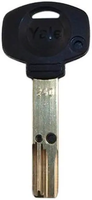 Mul-T-Lock MTKEY-MB Black Nylon Head Universal High Security Key With Black Magnet For 240B, 248B, 264B, And 206B Keyways
