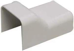 Premiere Raceway Wire Hider FCD-63414 1-1/2" White Ceiling Drop For Molding Self Adhesive