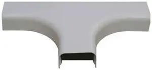 Premiere Raceway Wire Hider Wirehider, FTC-81414, 1/2" Tee White For Molding Self Adhesive