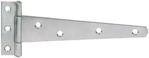 Tuff Stuff 86256 Zinc Plated Standard Duty 6" T-Hinges (1 Pair)