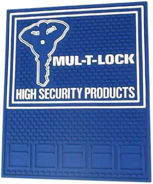 Mul-T-Lock ADV-LT-PINMAT Blue And White 12" x 10" Flexible Pinning Mat