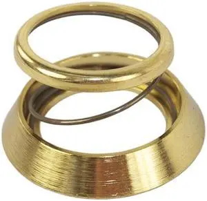 Em-D-Kay WSC3 Brass Cylinder Collar With Spring And Washer For Most Cylinders