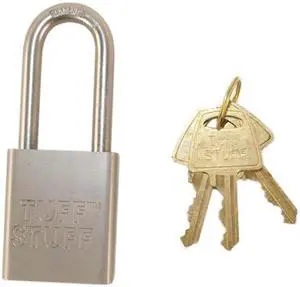 Tuff Stuff (Like American Lock 5101) 5215LS Solid Steel 1-1/2" Long Shackle Padlock