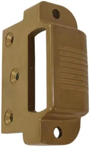 Yale Security 112A Sprayed Bronze Standard Angle Strike